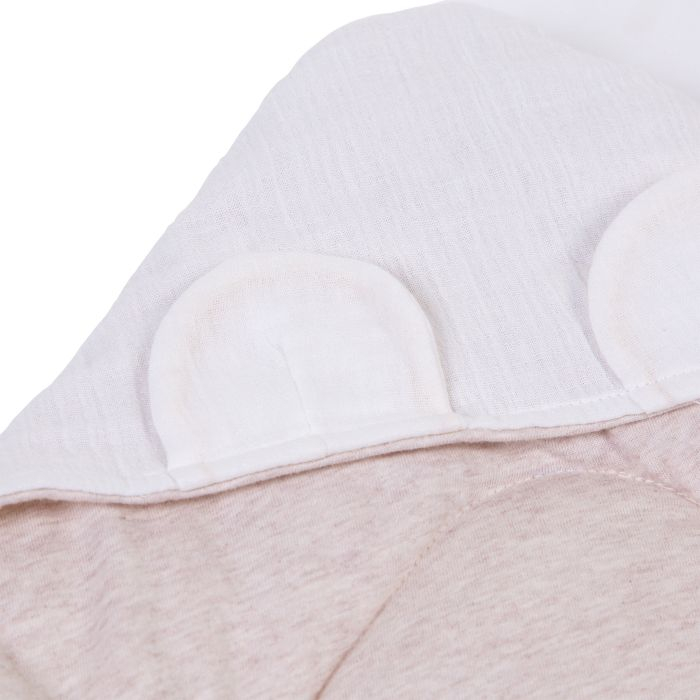 Paturica de infasat Childhome 75x75 cm, Jerse/Muselina Teddy [4]