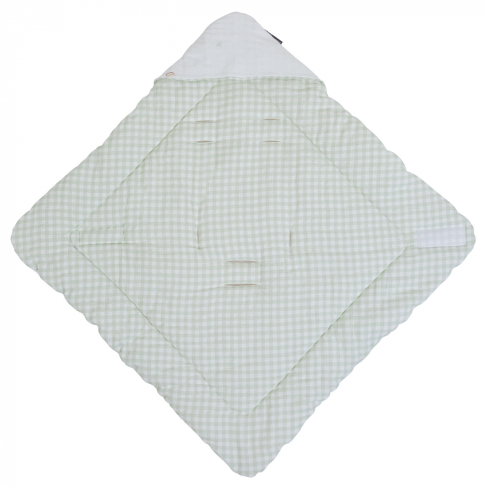 Paturica de infasat Childhome 75x75 cm Jerse/Tetra Verde [3]