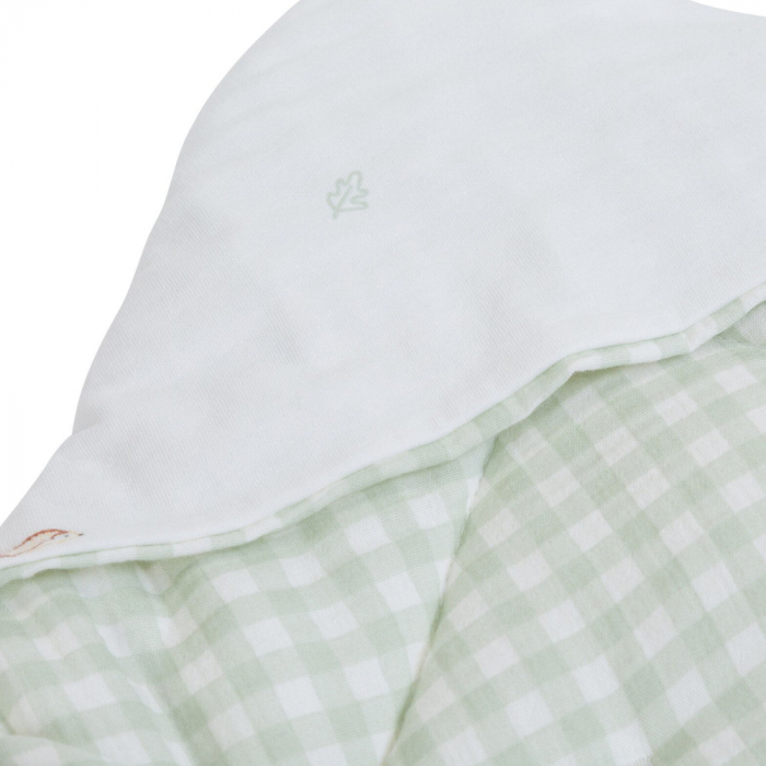 Paturica de infasat Childhome 75x75 cm Jerse/Tetra Verde [4]
