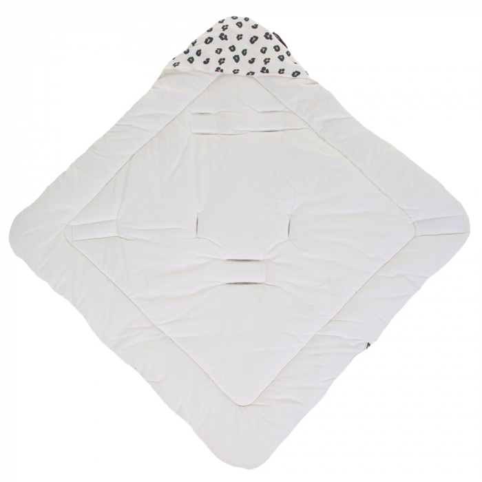 Paturica de infasat Childhome Jerse 75x75 cm, Leopard [2]