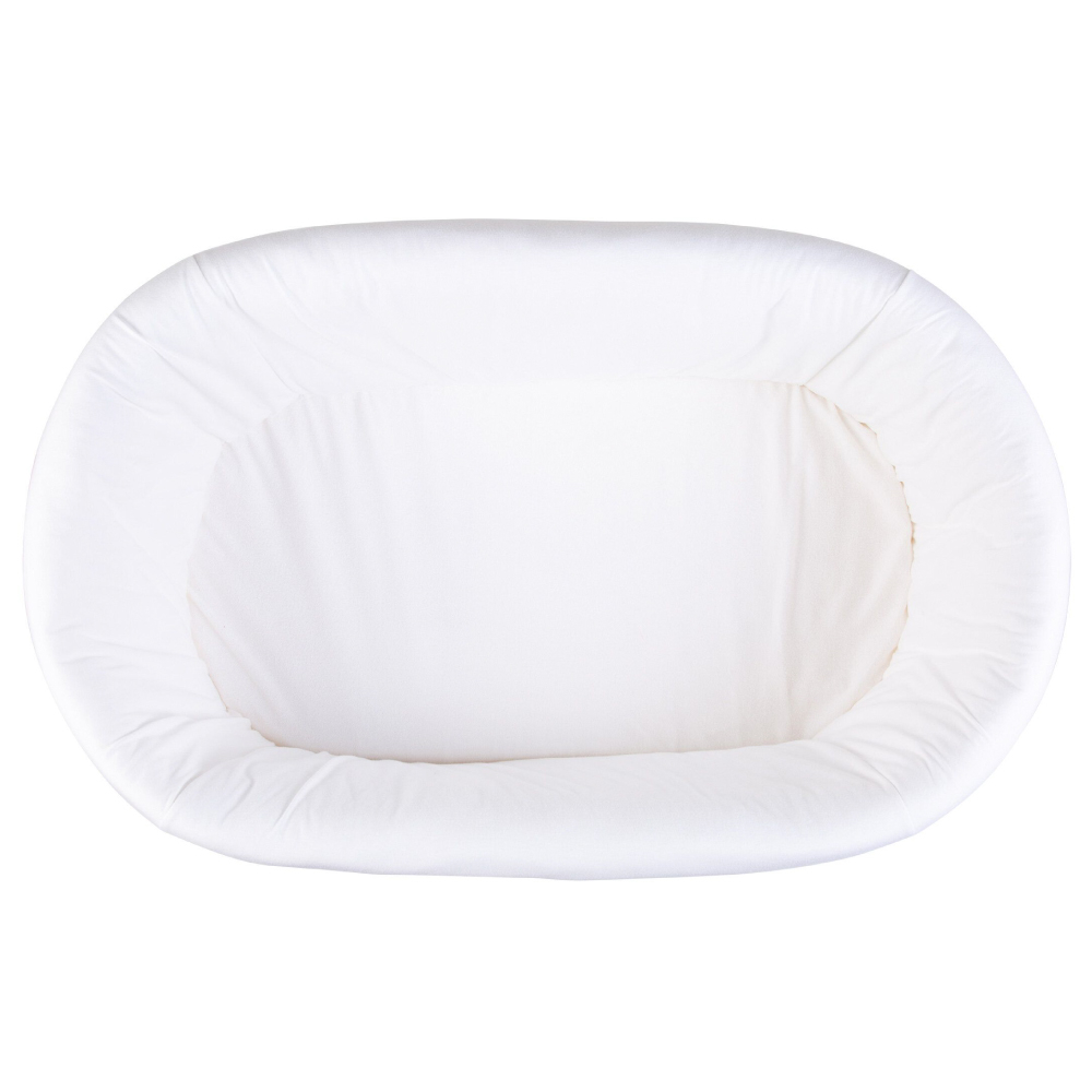 Patut balansoar Childhome din ratan cu saltea  si husa jerse 90x70x71 cm-Resigilat [4]