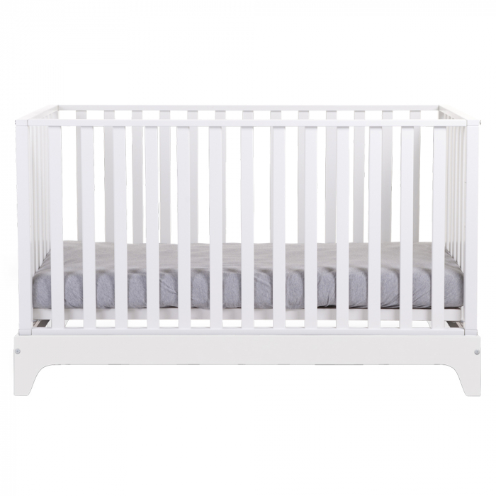 Patut Childhome Ref 17 cu laterala detasabila 70x140 cm, MDF Alb [2]