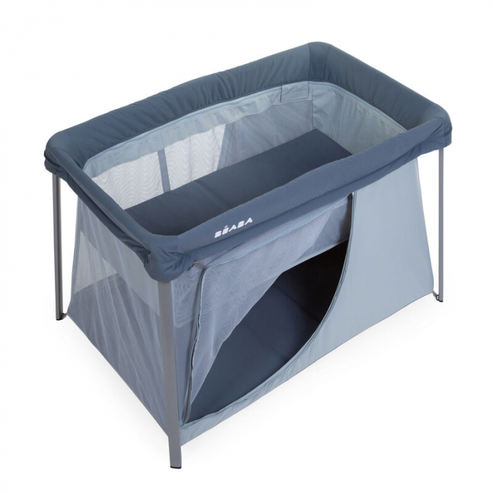 Patut de calatorie 3 in 1 Beaba Eazy Sleep Mineral Grey [3]