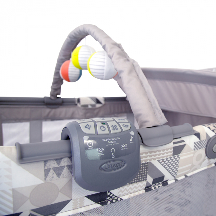 Patut Graco Contour Electra Patchwork Grey [5]