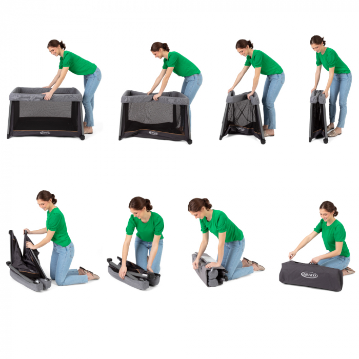 Patut Graco FoldLite LX Midnight - Resigilate [7]