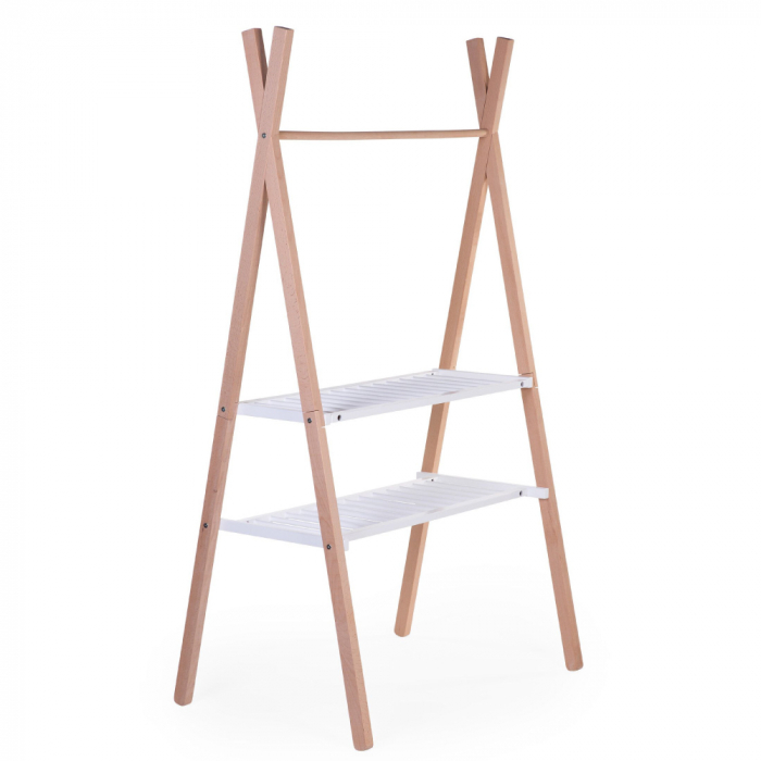 Patut si suport haine Tipi Childhome 105.5x54x182.5 cm [4]