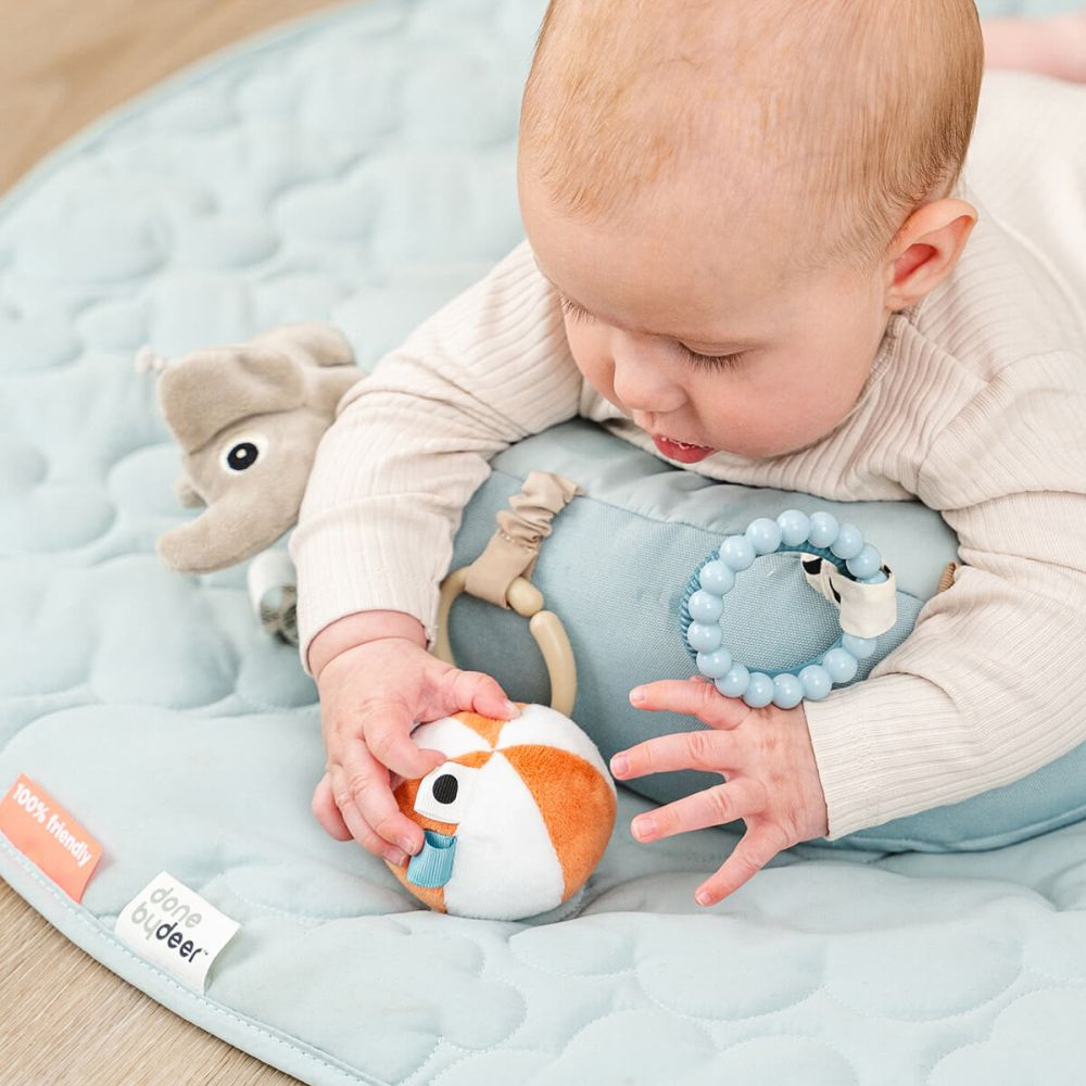 Pena cu activitati Tummy Time Done by Deer Playground Blue [4]