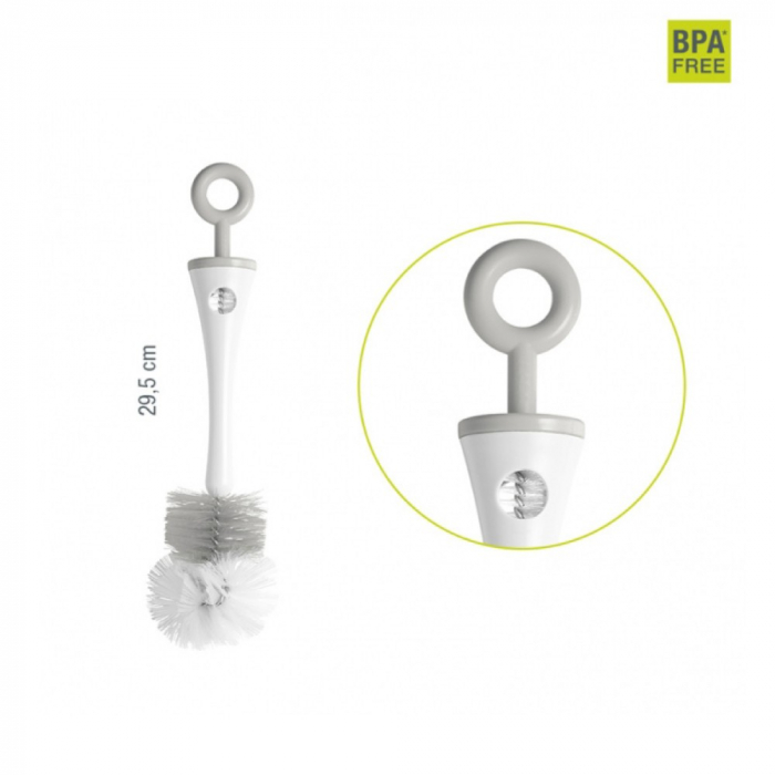 Perie biberoane 2 in 1 cu suport Beaba [2]