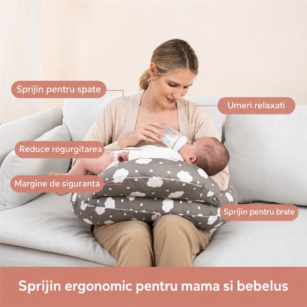 Perna alaptare reglabila Momcozy ergonomica [3]