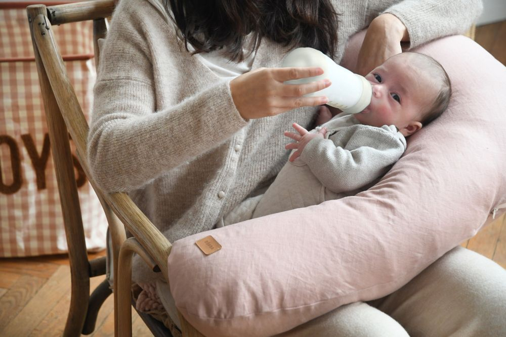 Perna gravida Beaba Big Flopsy 170 cm Old Pink [2]