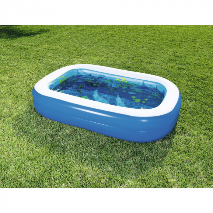 Piscina Bestway cu 2 Inele Aventuri 3D in Lumea Marina [3]