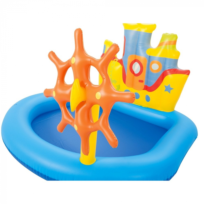 Piscina de Joaca Bestway Vaporas cu Carma si Jucarii Gonflabile [3]