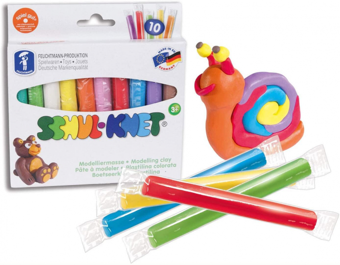 Plastilina non-toxica Feuchtmann 10 culori [2]