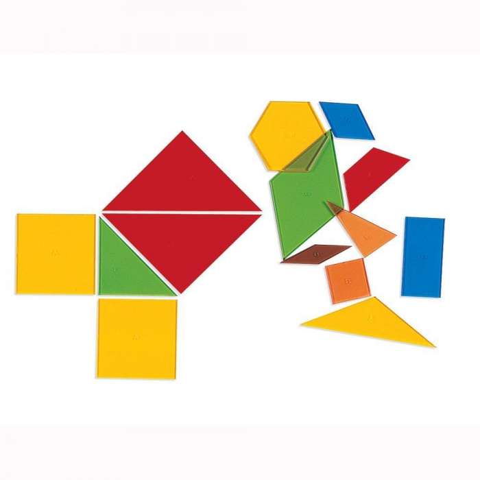Poligoane colorate - set 450 buc [2]