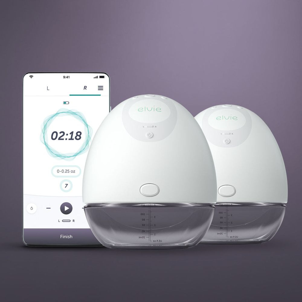 Pompa de san electrica  Elvie Pump Hands-free dubla White [2]