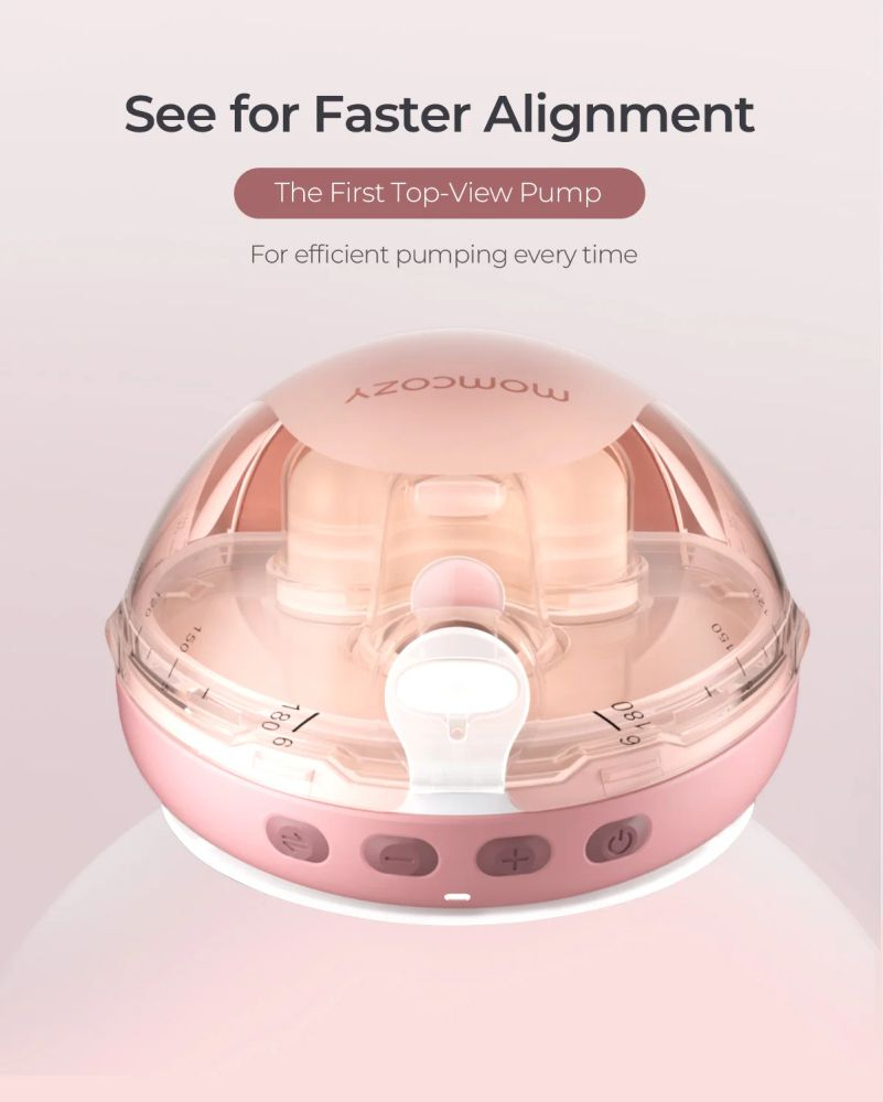 Pompa de san Momcozy Hands-free dubla Air 1 Ultra-Slim [6]