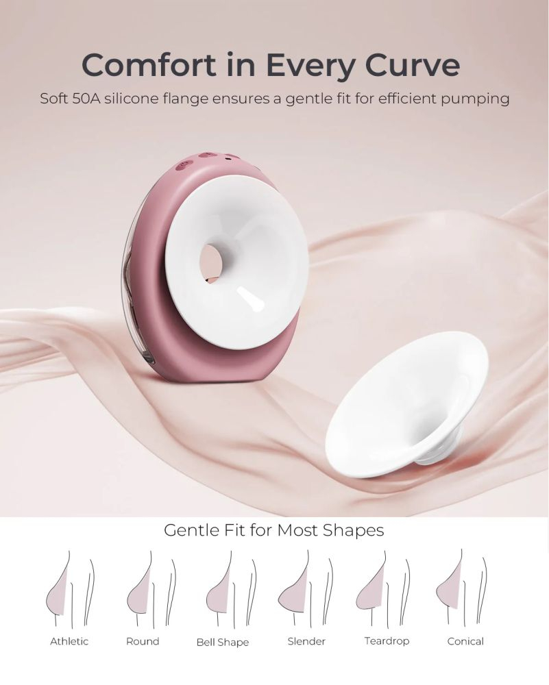 Pompa de san Momcozy Hands-free dubla Air 1 Ultra-Slim [9]