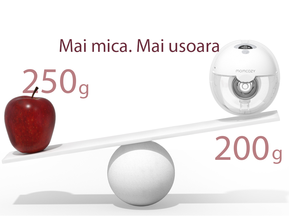 Pompa de san Momcozy Hands-free dubla M5 Purple [9]