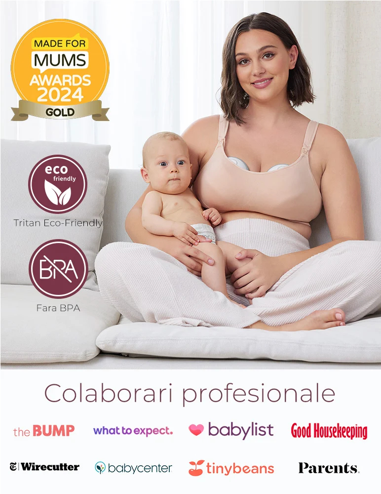 Pompa de san Momcozy Hands-free M6 Red [3]