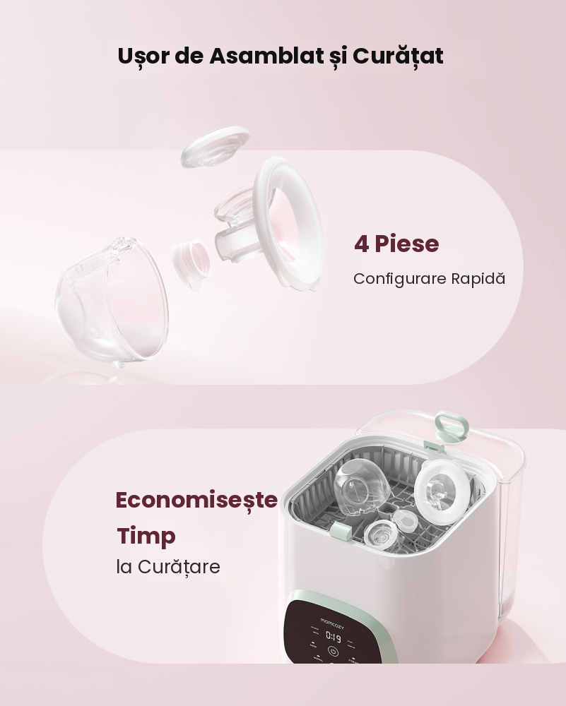 Pompa de san Momcozy Hands-free S12 Pro Quick White [4]