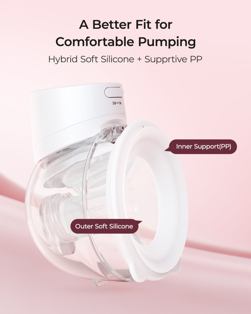 Pompa de san Momcozy Hands-free S12 Pro Quick White [5]