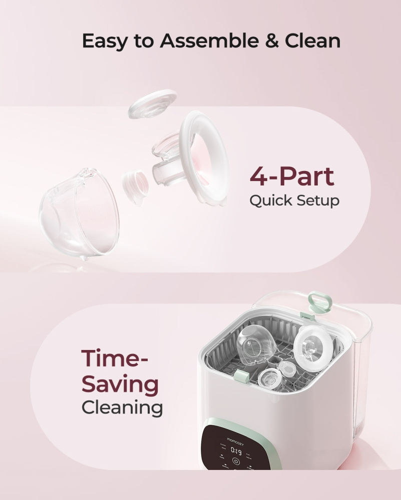 Pompa de san Momcozy Hands-free S12 Pro Quick White [4]