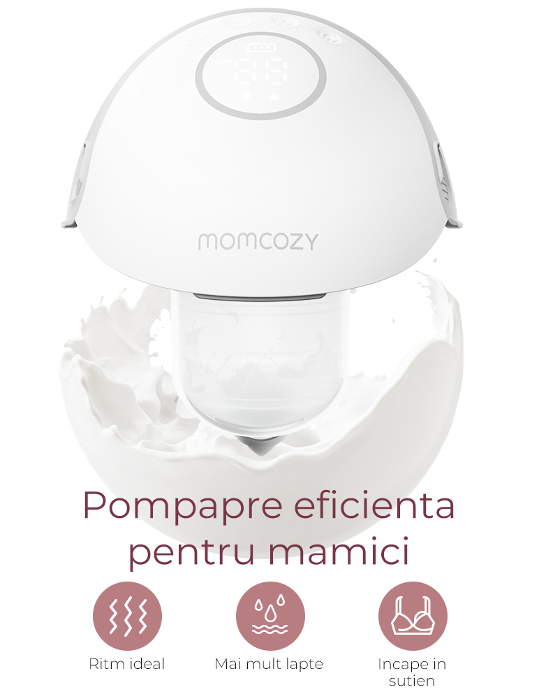 Pompa san Momcozy Hands-free dubla M6 Rosie [3]