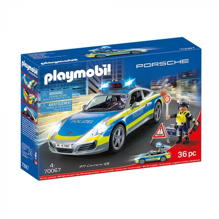 Porsche Politie 911 Carrera 4S Playmobil