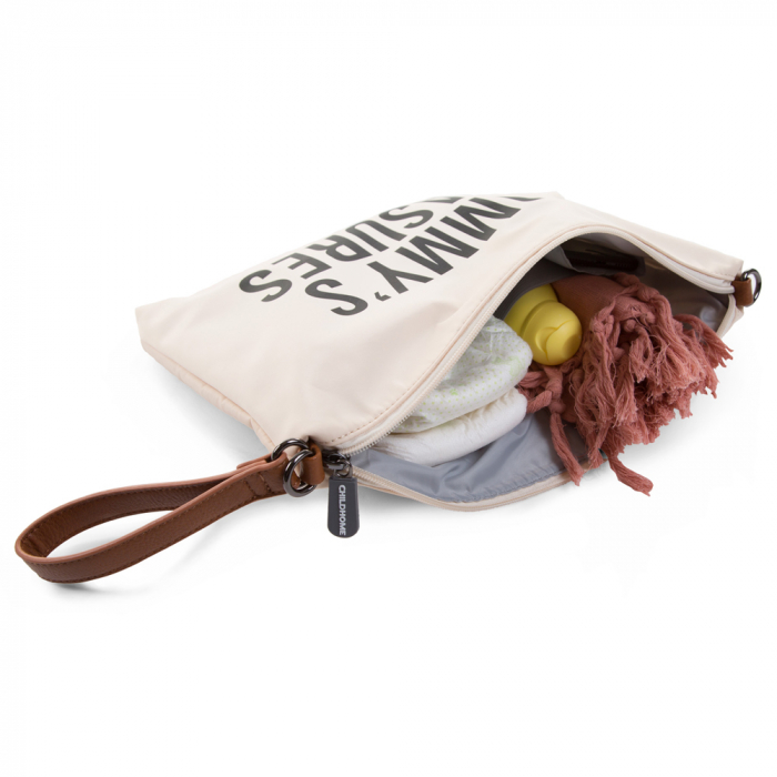 Poseta Childhome Mommy Clutch 33x23 cm Alb [3]