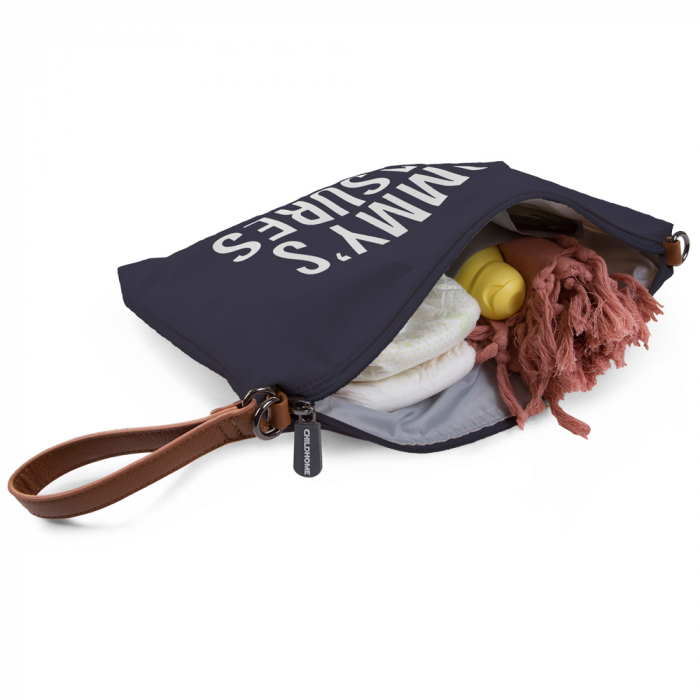 Poseta Childhome Mommy Clutch 33x23 cm Bleumarin [4]