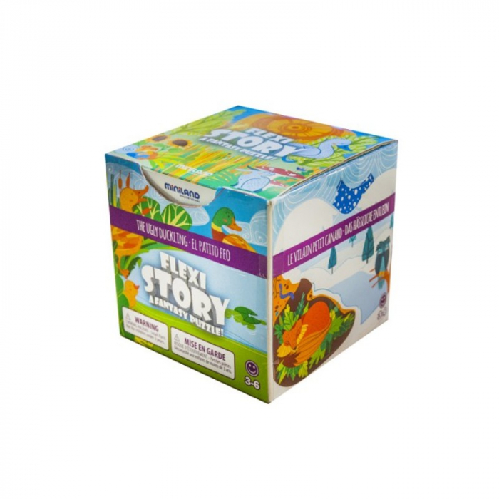 Poveste puzzle Ratusca cea urata - Miniland [2]