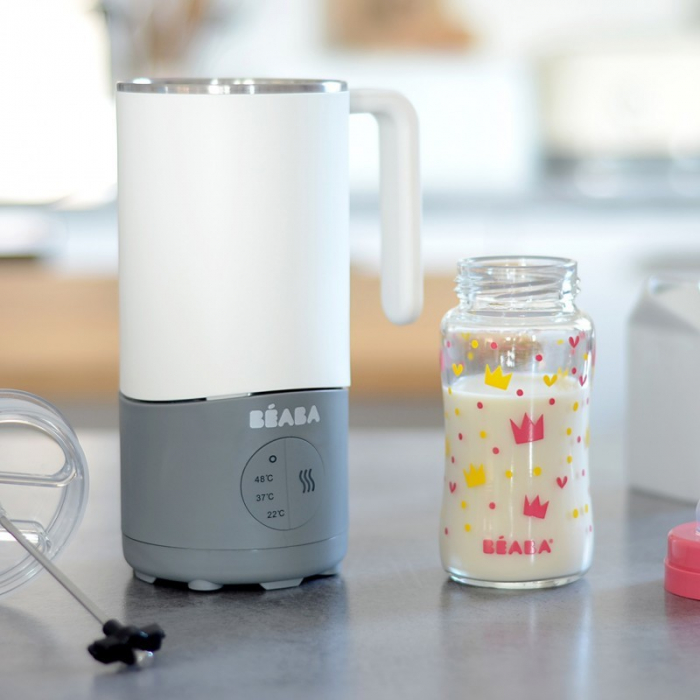 Preparator lapte Beaba Milk Prep White/Grey [6]