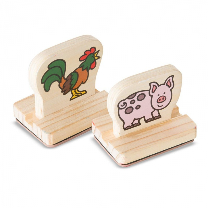 Primele mele stampile Melissa and Doug Animale de la ferma [2]