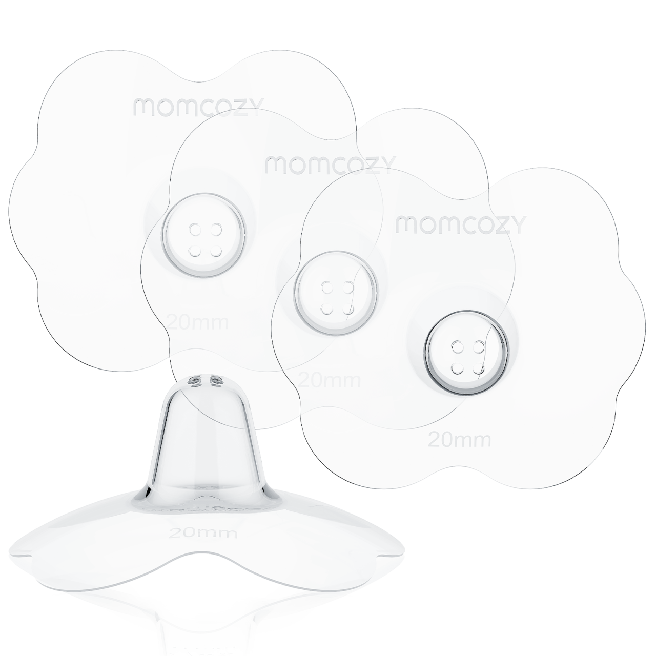 Protectie alaptare Momcozy silicon 20 mm [6]