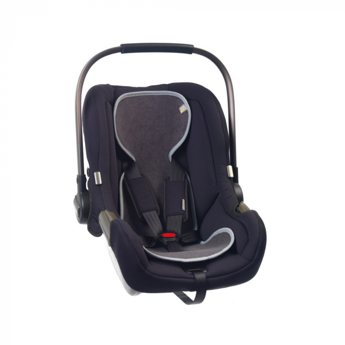 Protectie antitranspiratie scaun auto Aerosleep GR 0+ BBC Organic Anthracite [2]