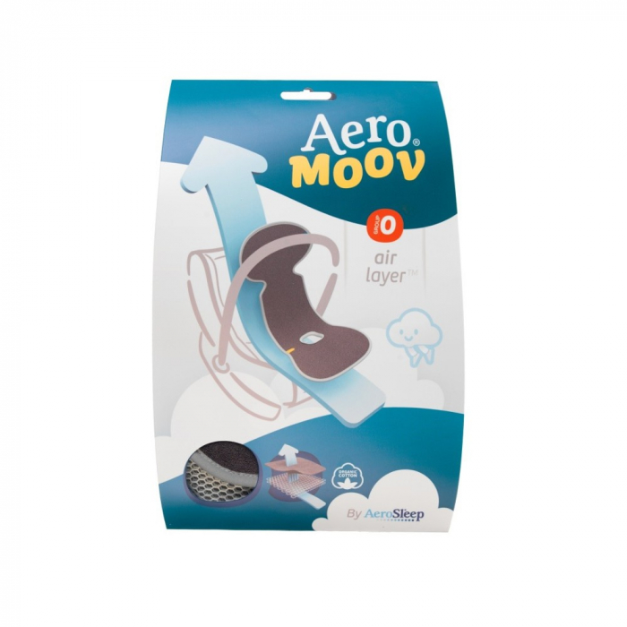 Protectie antitranspiratie scaun auto Aerosleep GR 0+ BBC Organic Anthracite [3]