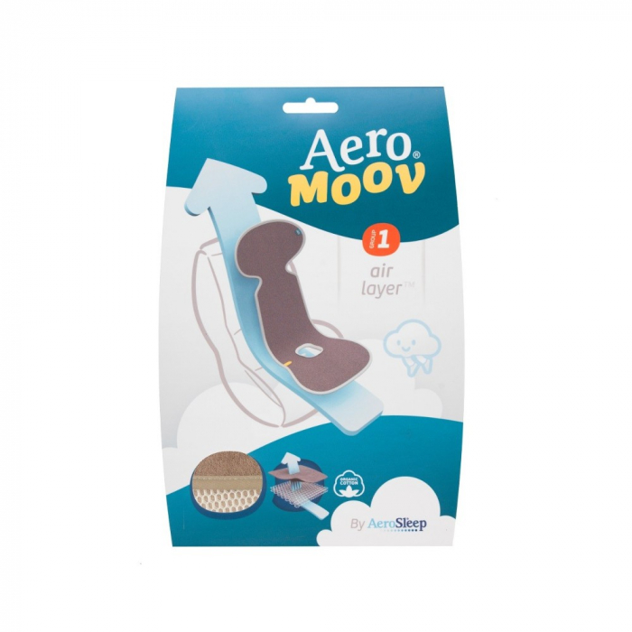 Protectie antitranspiratie scaun auto Aerosleep GR 1 BBC Organic Sand [3]