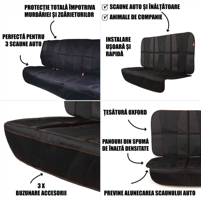 Protectie bancheta Diono Ultra Mat XXXL Black - Resigilat [2]