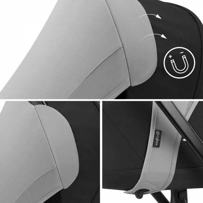 Protectie UV carucior/landou Cybex Platinum Light Grey [3]