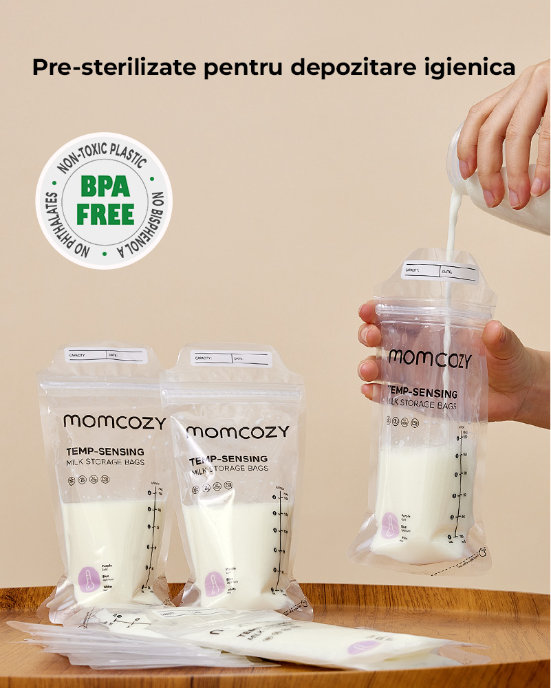 Pungi depozitare lapte Momcozy 120 buc [5]