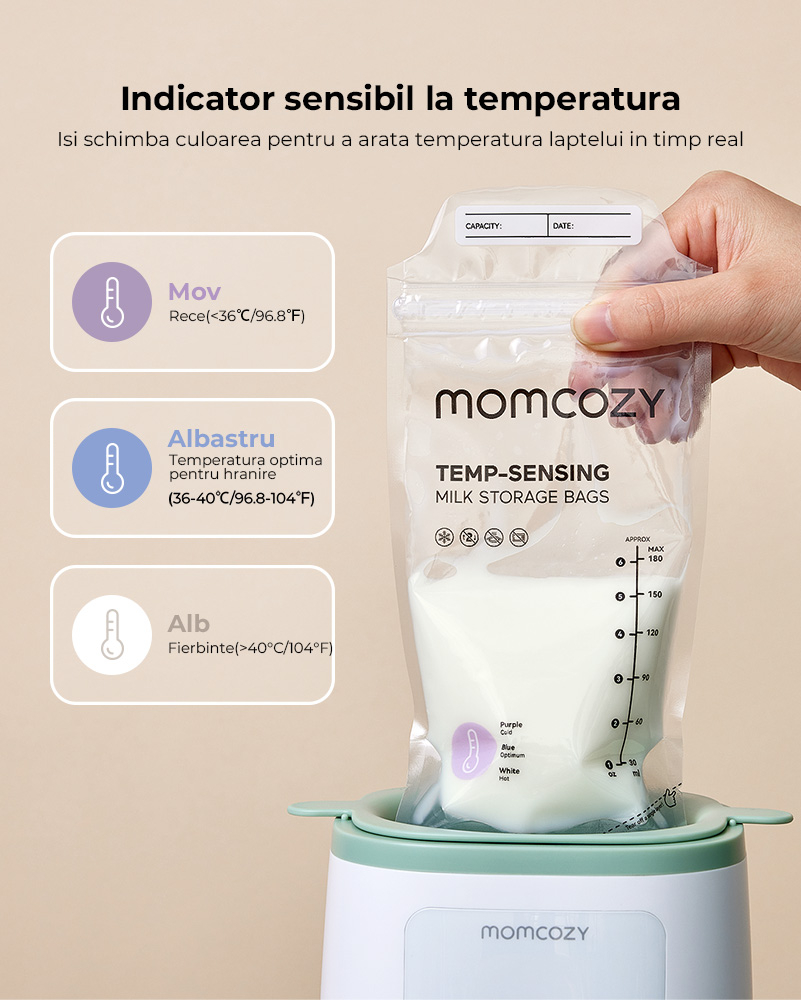 Pungi depozitare lapte Momcozy 50 buc [2]