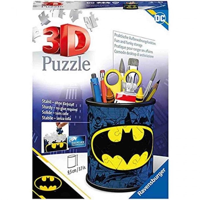 Puzzle 3D Batman Suport Pixuri, 54 Piese [2]