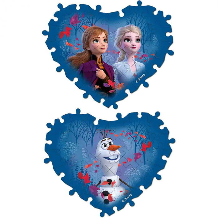 Puzzle 3D Cutie Inima Frozen, 54 Piese [6]
