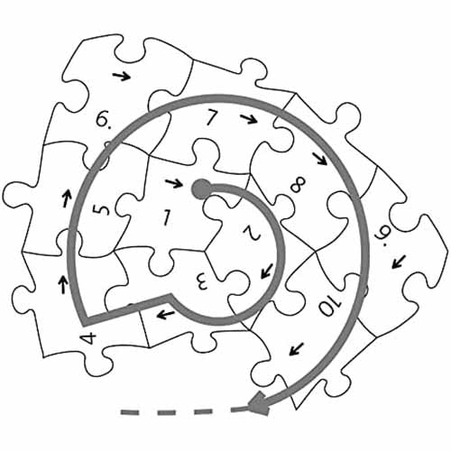 Puzzle 3D Luminos Astronaut, 72 Piese [6]