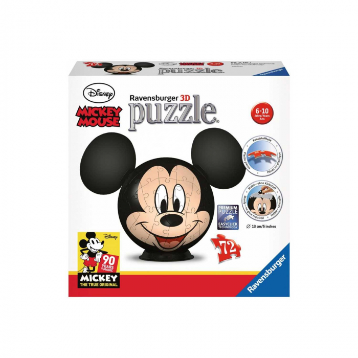 Puzzle 3D Mickey Mouse, 72 Piese [2]