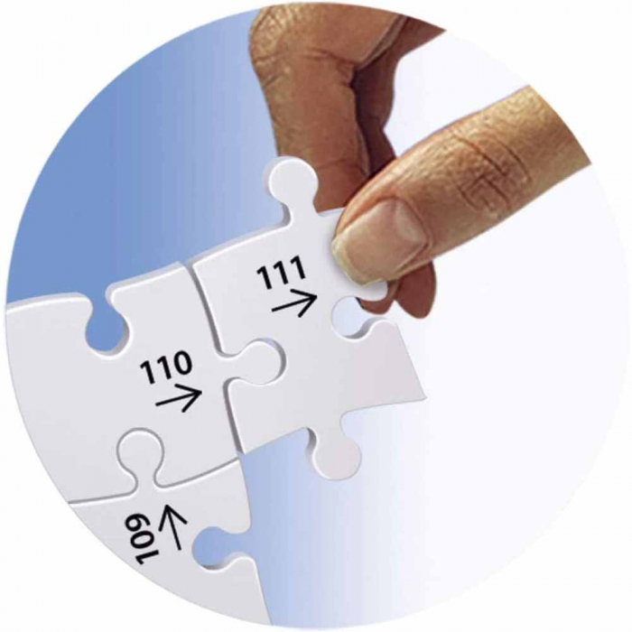 Puzzle 3D Mini Turnul Eiffel, 54 Piese [3]