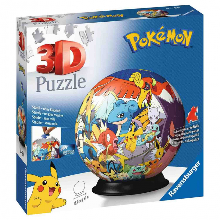 Puzzle 3D Pokemon, 72 Piese [3]