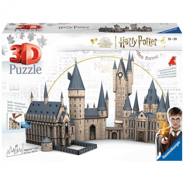 Puzzle 3D Ravensburger Castelul Harry Potter 1080 Piese [2]