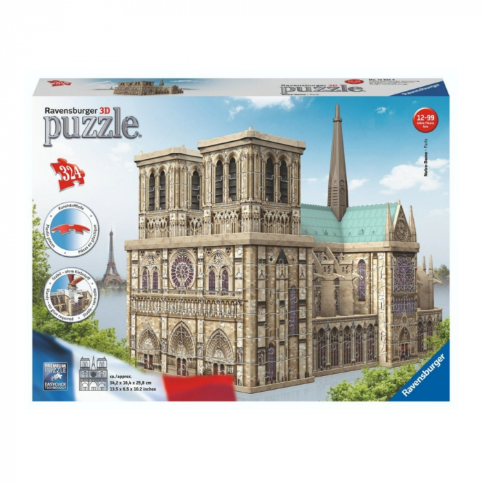 Puzzle 3D Ravensburger - Notre Dame [2]