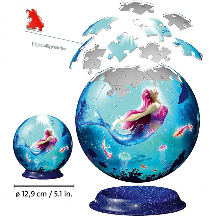 Puzzle 3D Sirena, 72 Piese [4]